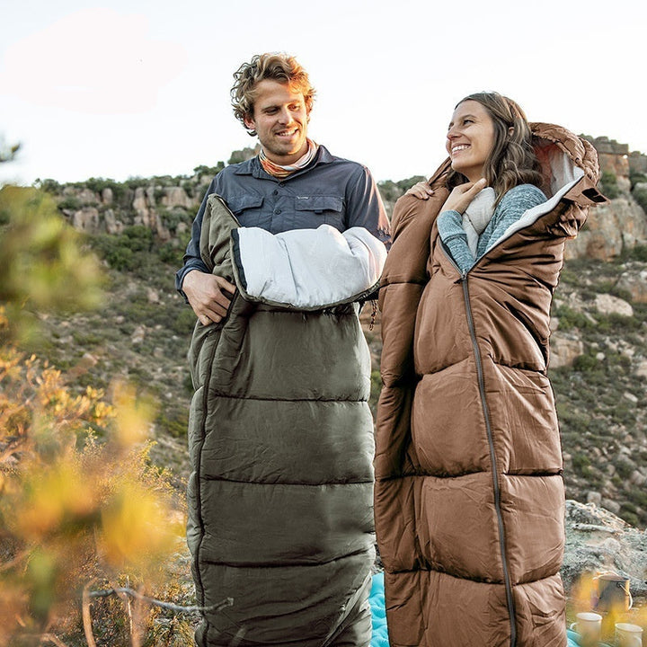 Experience Ultimate Comfort with Our Hooded Sleeping Bag for Camping