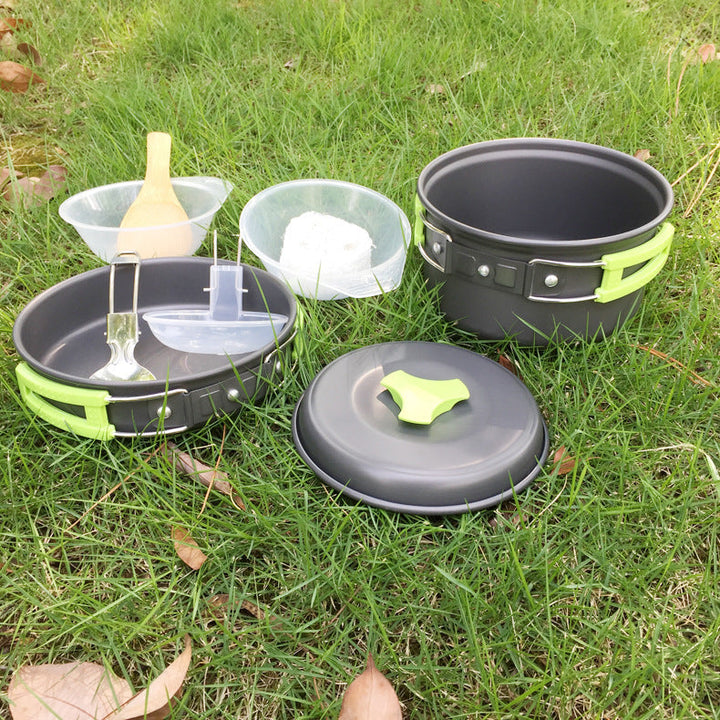 Elevate Your Outdoor Cooking Experience with Our Camping Cookware Set