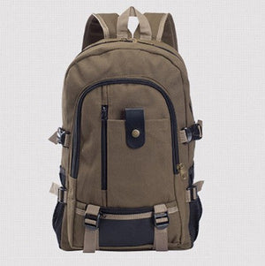 Explore Every Adventure with the Men Canvas Large Backpack