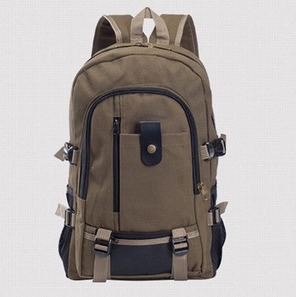 Explore Every Adventure with the Men Canvas Large Backpack