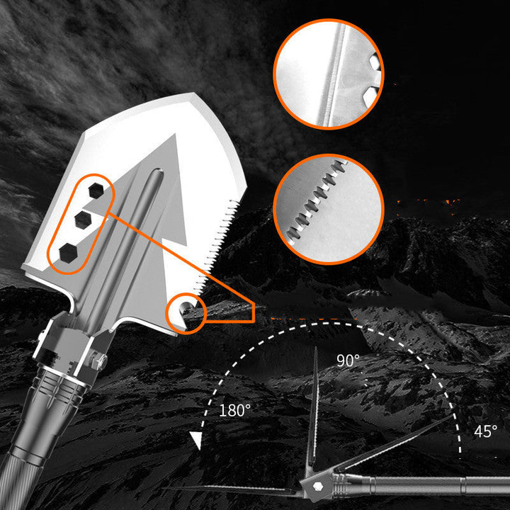 Discover the Power of the Outdoor Camping Equipment Multi-function Shovel