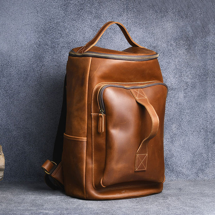 Vintage Crazy Leather Backpack