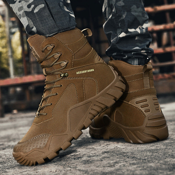 Step into Adventure with Our High-Top Outdoor Hiking Boots