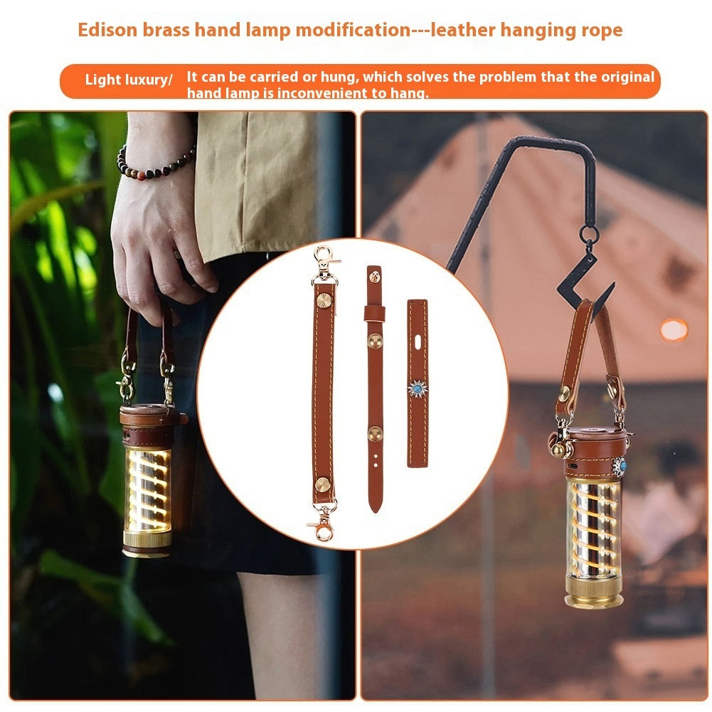 Camping Lantern Leather