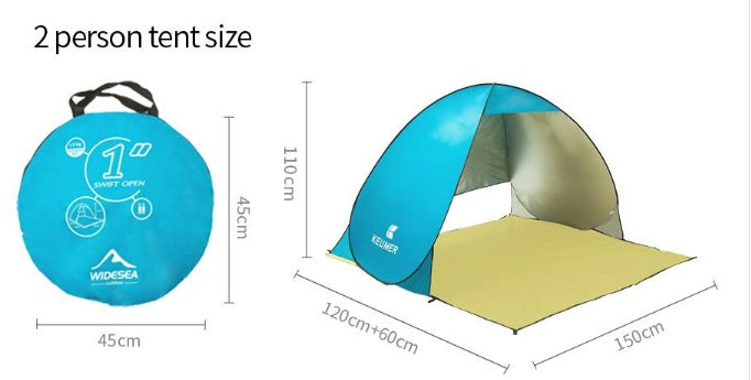 Beach camping tent