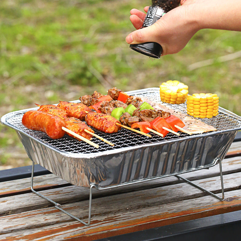 Portable Camping Barbecue Grill