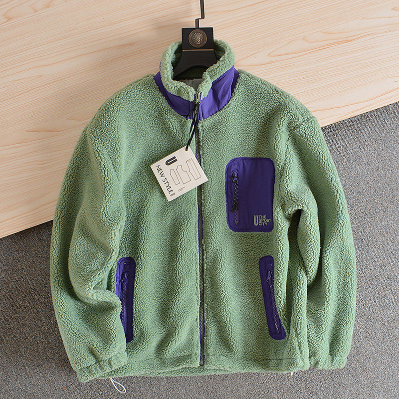Fleece Winter Stand Jacket