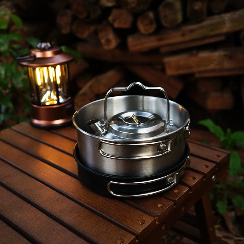 Outdoor Jacketed Kettle Camping