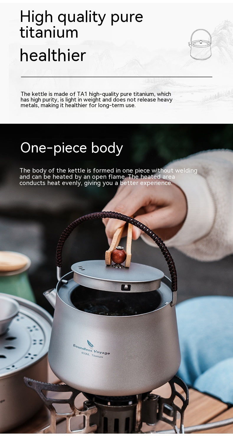 Outdoor Camping Portable Kettle